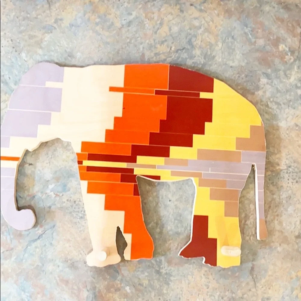 The Land of Nod | Children’s Elephant wood hanger
